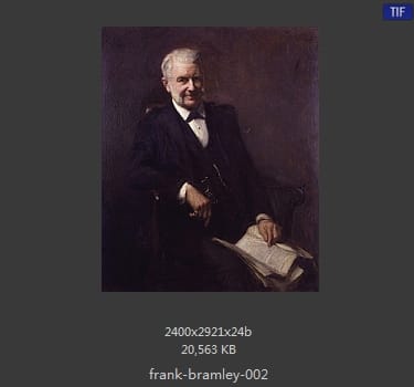 【英国】弗兰克·布拉姆利（Frank Bramley）