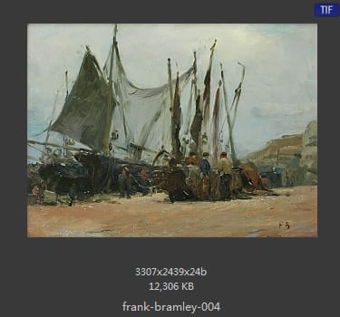 【英国】弗兰克·布拉姆利（Frank Bramley）