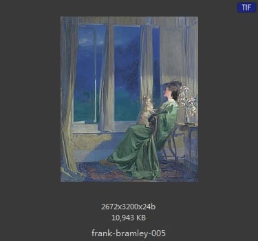 【英国】弗兰克·布拉姆利（Frank Bramley）
