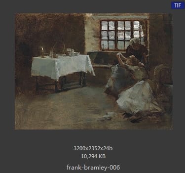 【英国】弗兰克·布拉姆利（Frank Bramley）