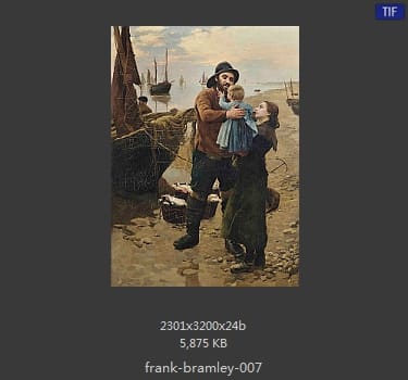 【英国】弗兰克·布拉姆利（Frank Bramley）