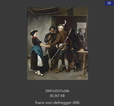 【奥地利】弗朗茨·冯·德弗雷格尔（Franz von Defregger）