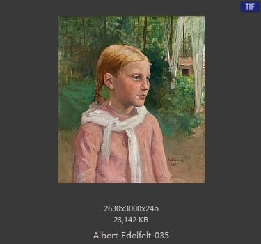 阿尔伯特·埃德费尔特(Albert Edelfelt) 