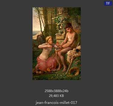 让·弗朗索瓦·米勒 Jean-Francois Millet