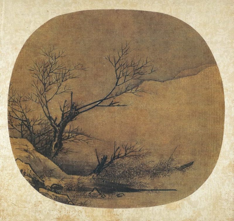 雪景山水页
