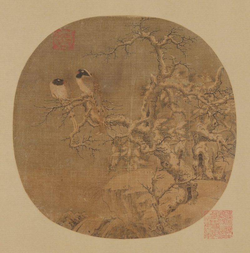双雀图