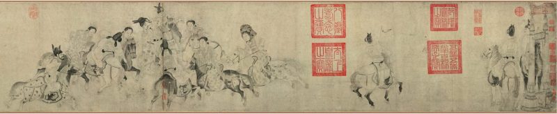 明皇击球图 分段2