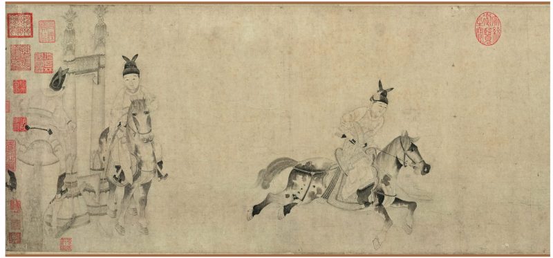 明皇击球图 分段3
