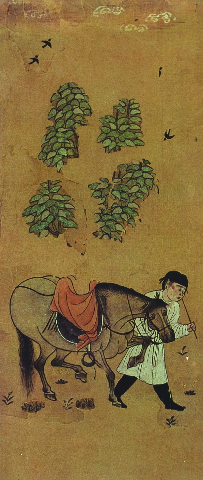 牧马图