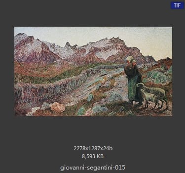 乔凡尼·塞冈提尼 Giovanni Segantini