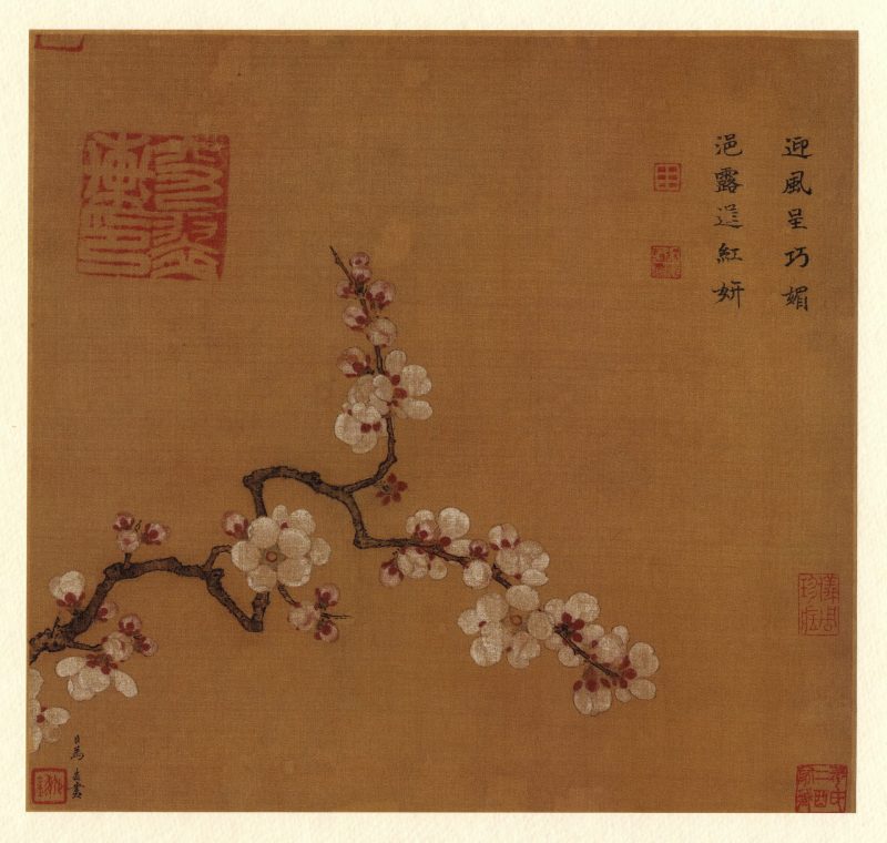 倚云仙杏图