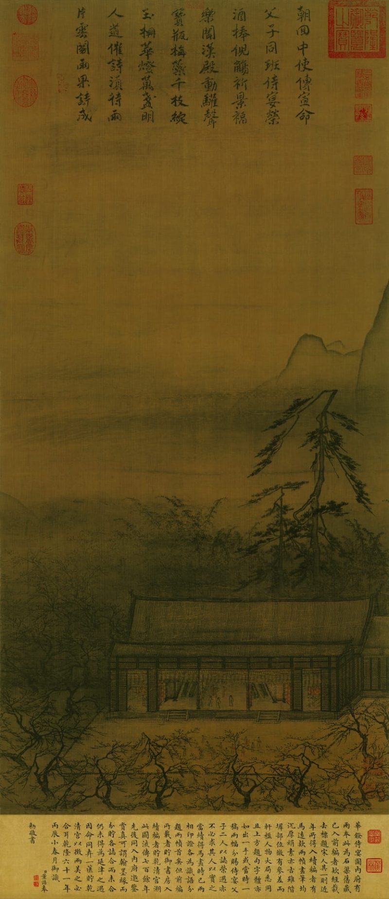 华灯侍宴图