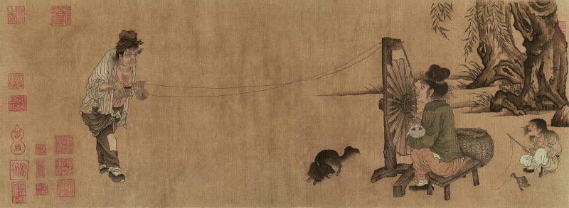 纺车图