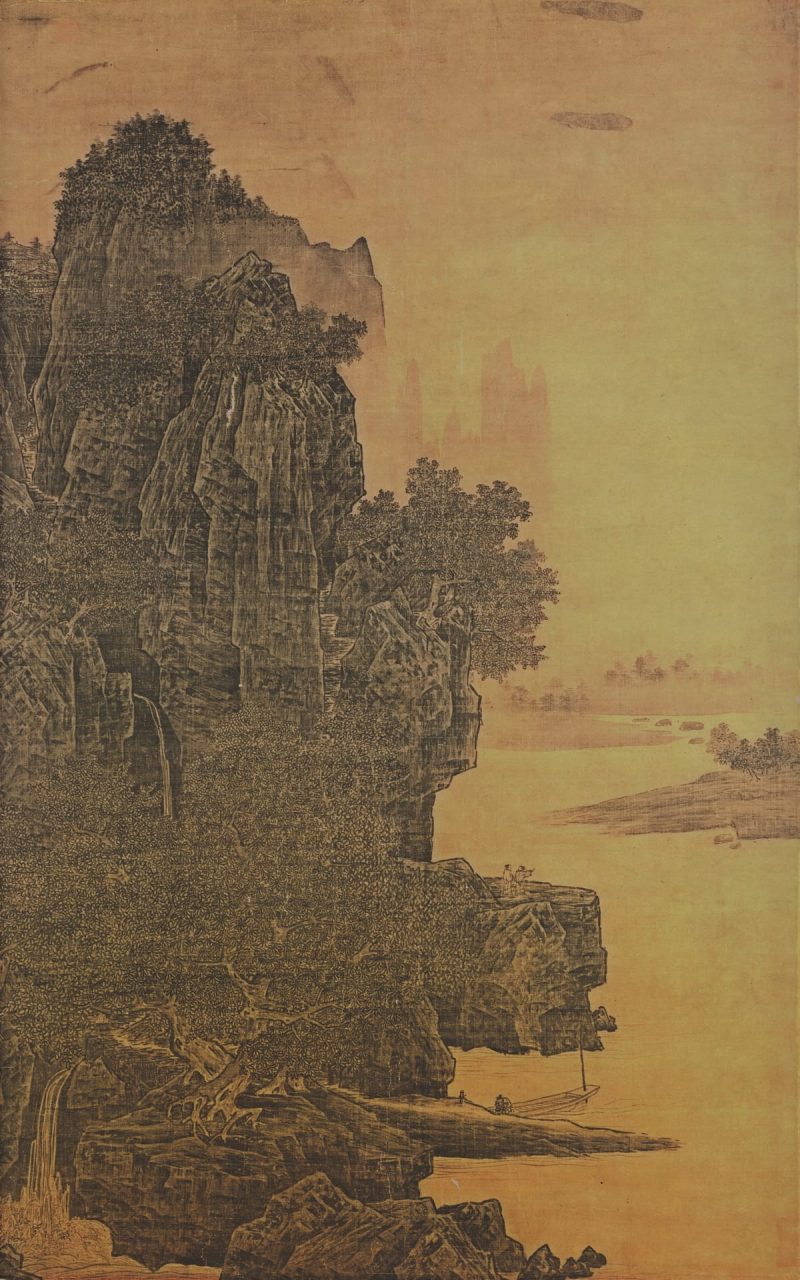 山腰楼观图