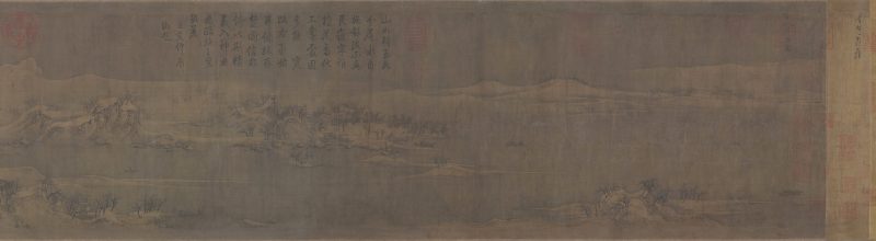 雪江归棹图卷 5