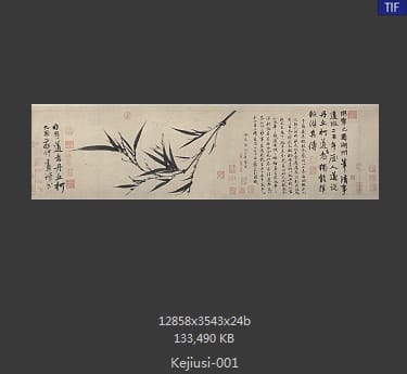柯九思-墨竹图
