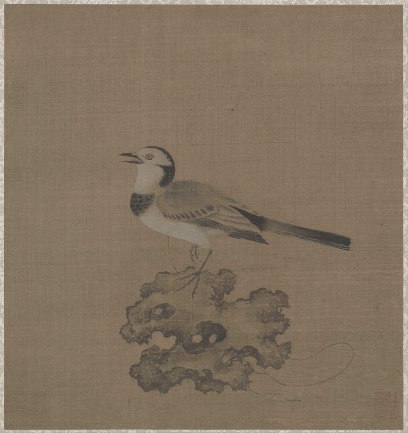 绣羽鸣春图