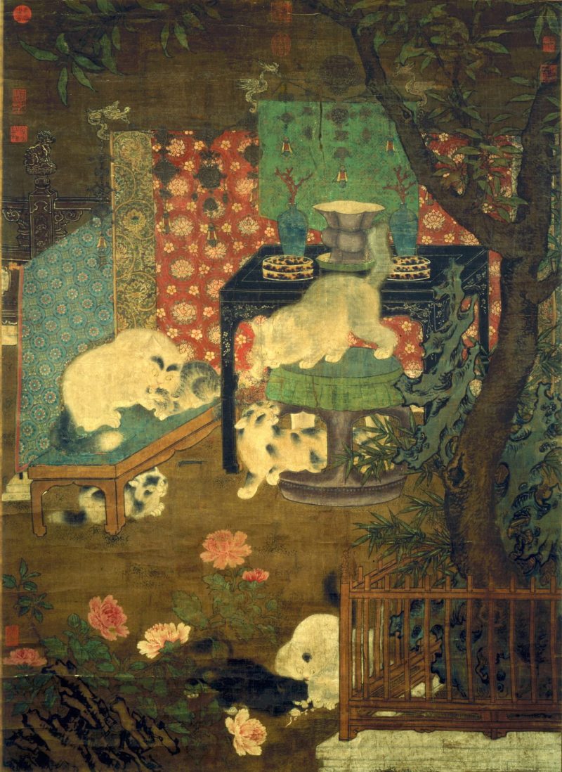 戏猫图