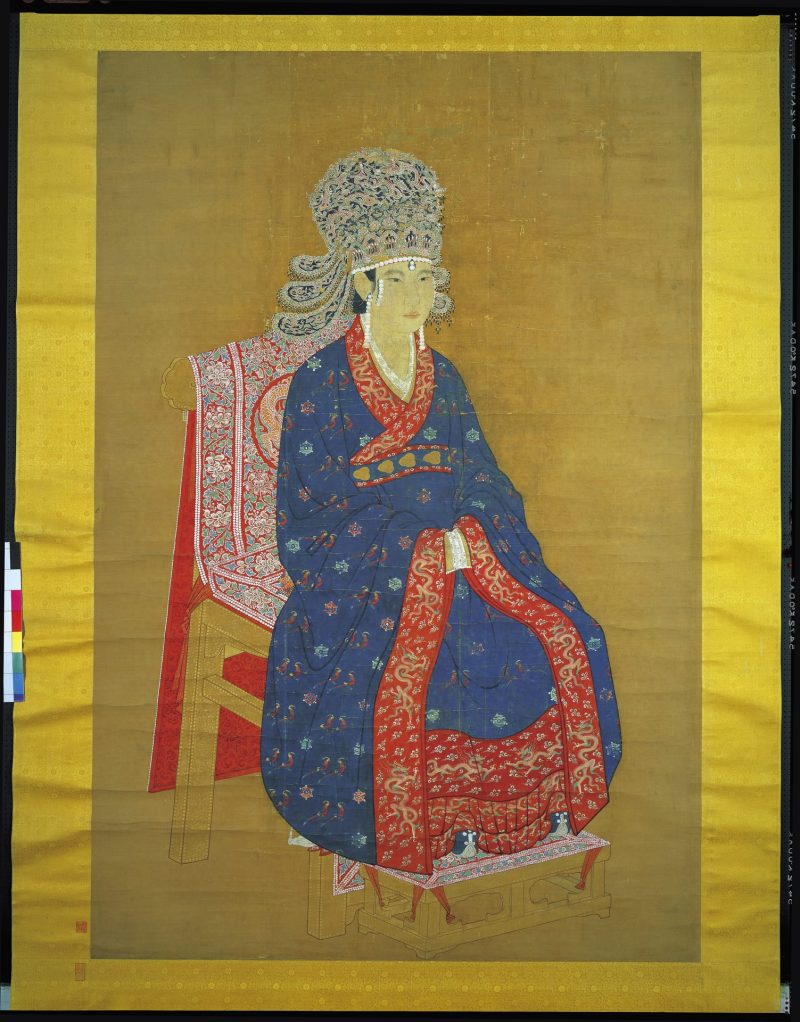 宋神宗后坐像