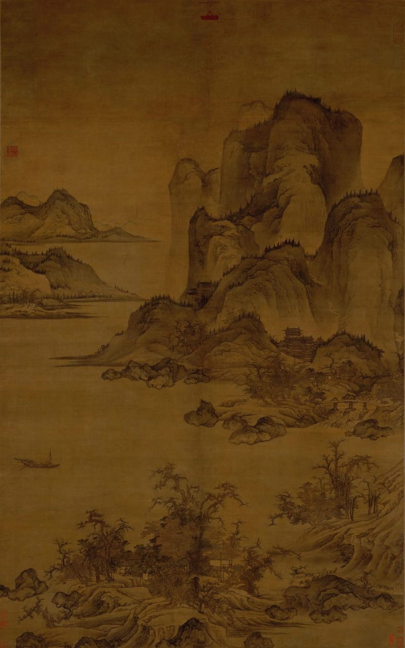 秋山行旅图