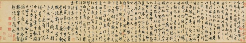 竹西草堂图卷 分段06