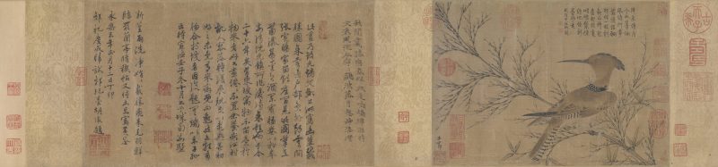 幽篁戴胜图 分段2