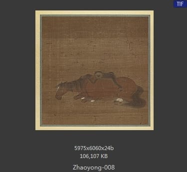 赵雍-马猿猴图