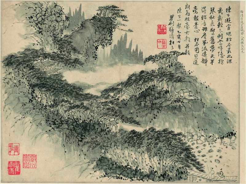 花卉山水 05
