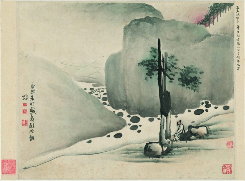 花卉山水 08