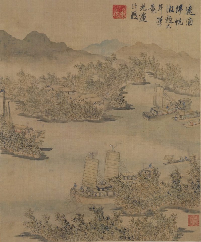 远浦归帆