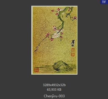 陈继儒-书画合册-03