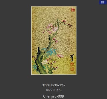 陈继儒-书画合册-09