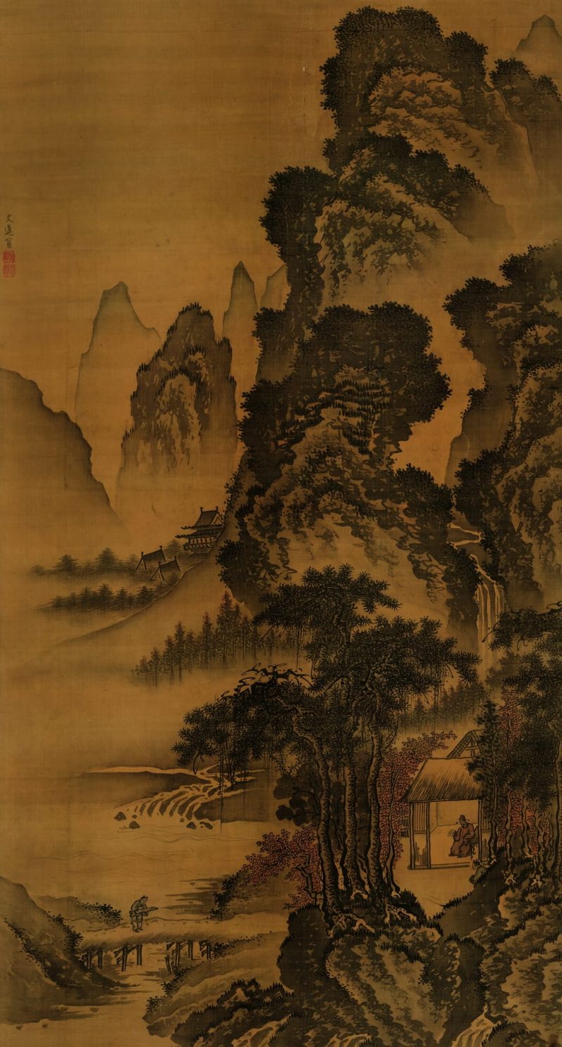 溪堂诗意图
