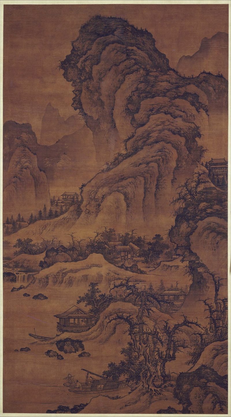 李在-阔渚遥峰图
