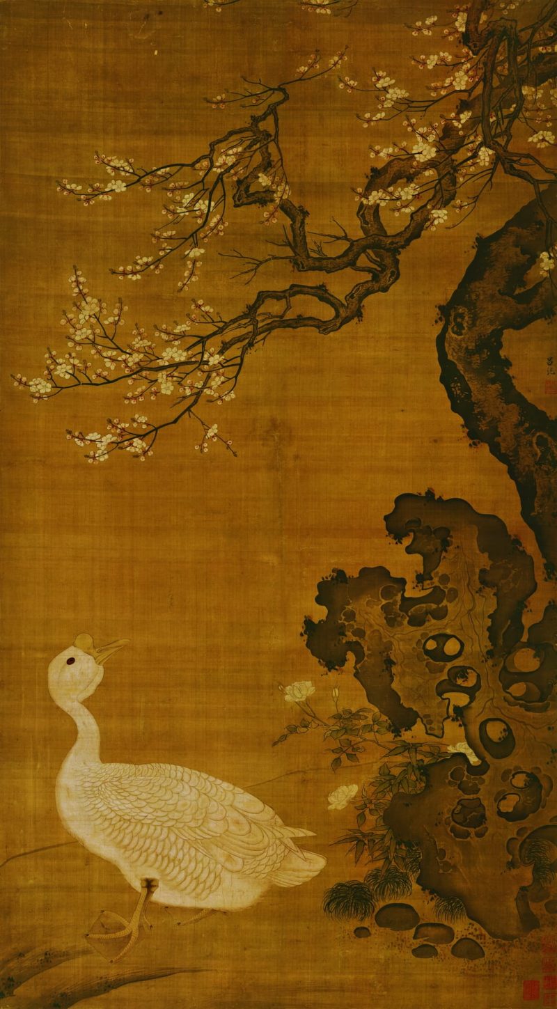 狮头鹅图
