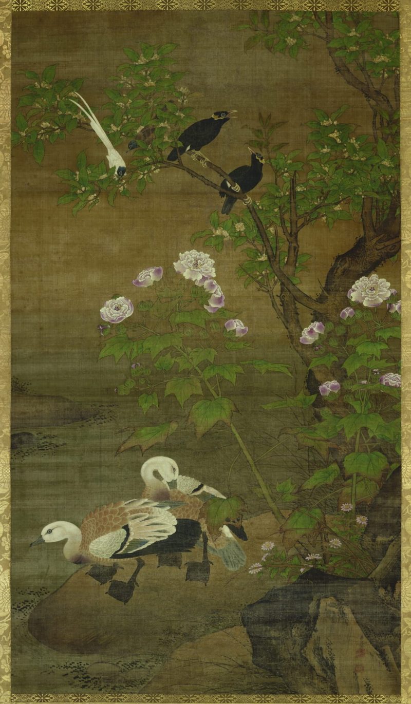 四季花鸟图
