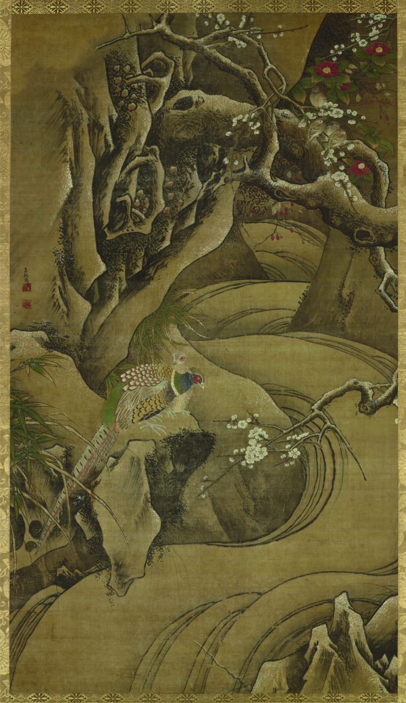 四季花鸟图