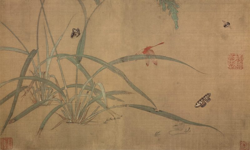 嘉禾草虫图