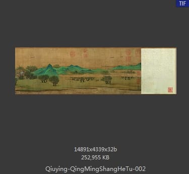 仇英-清明上河图卷 分段02