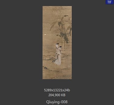 仇英-古代仕女