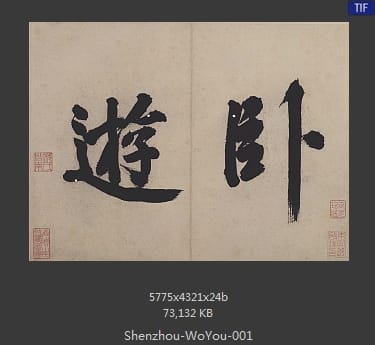 沈周-卧游