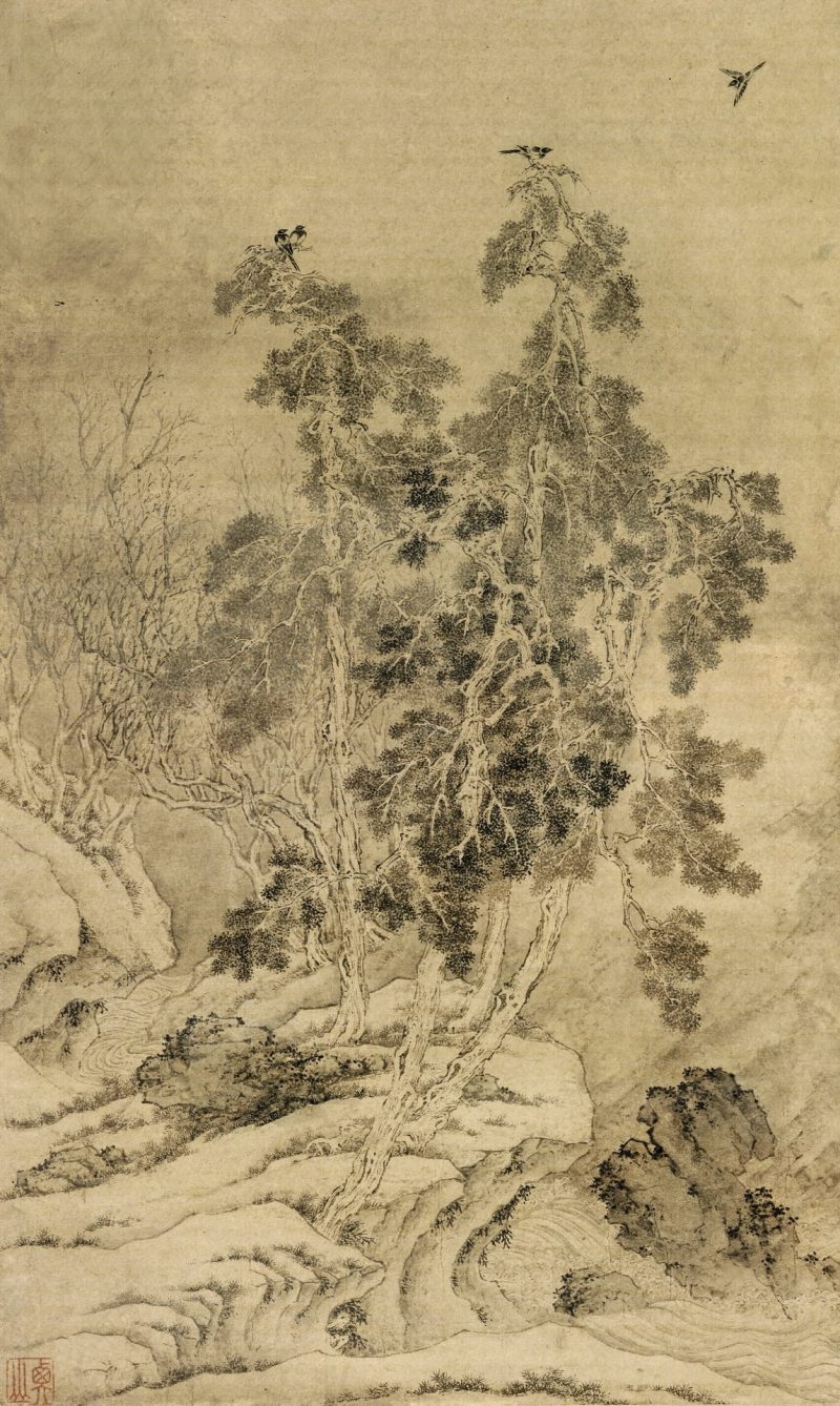 山水立轴