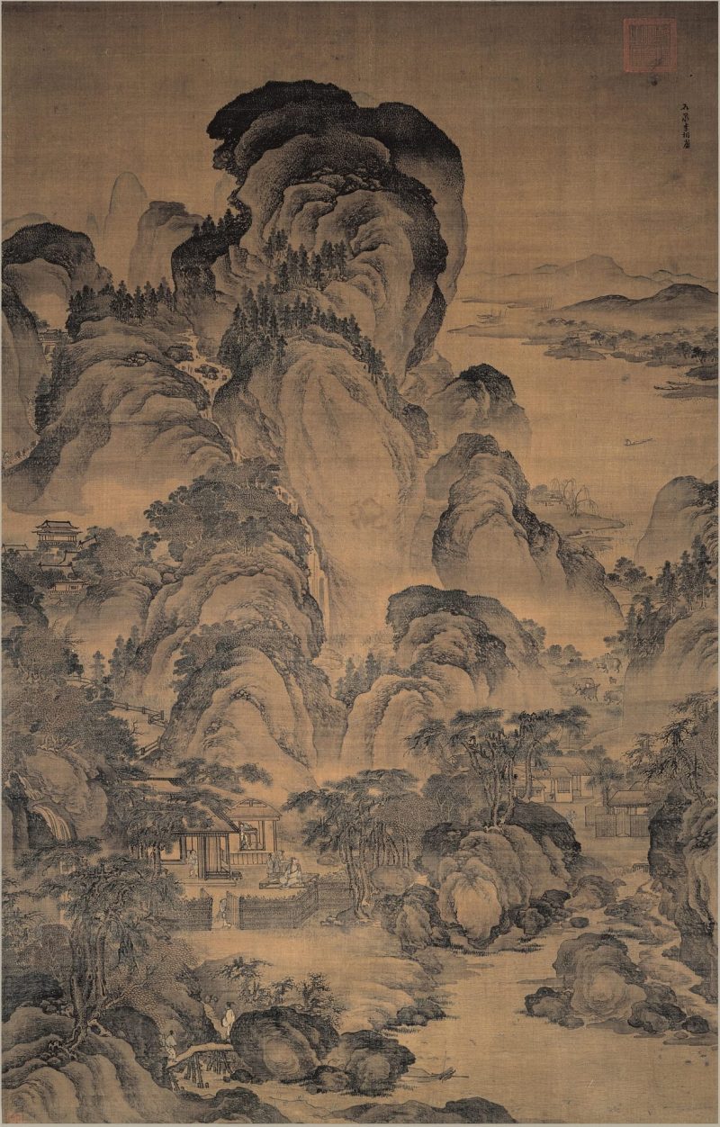 东篱秋色图