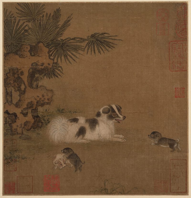犬戏图