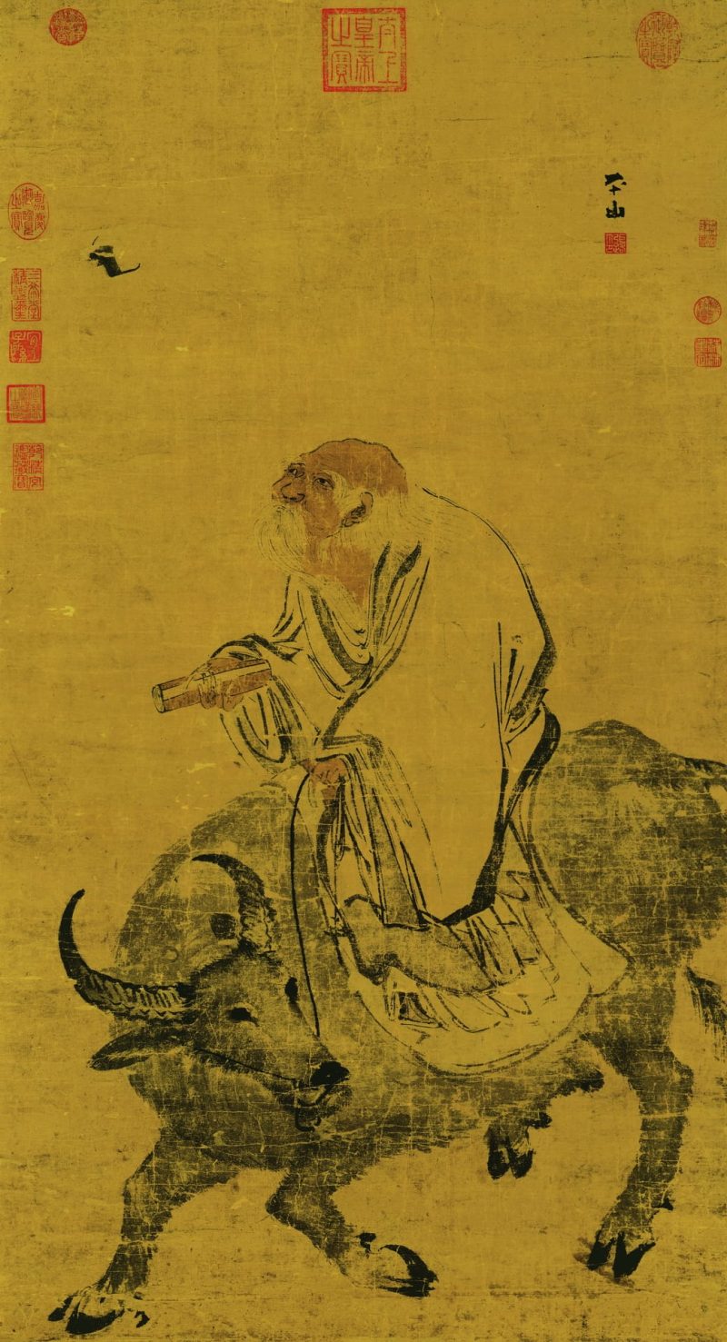 老子骑牛