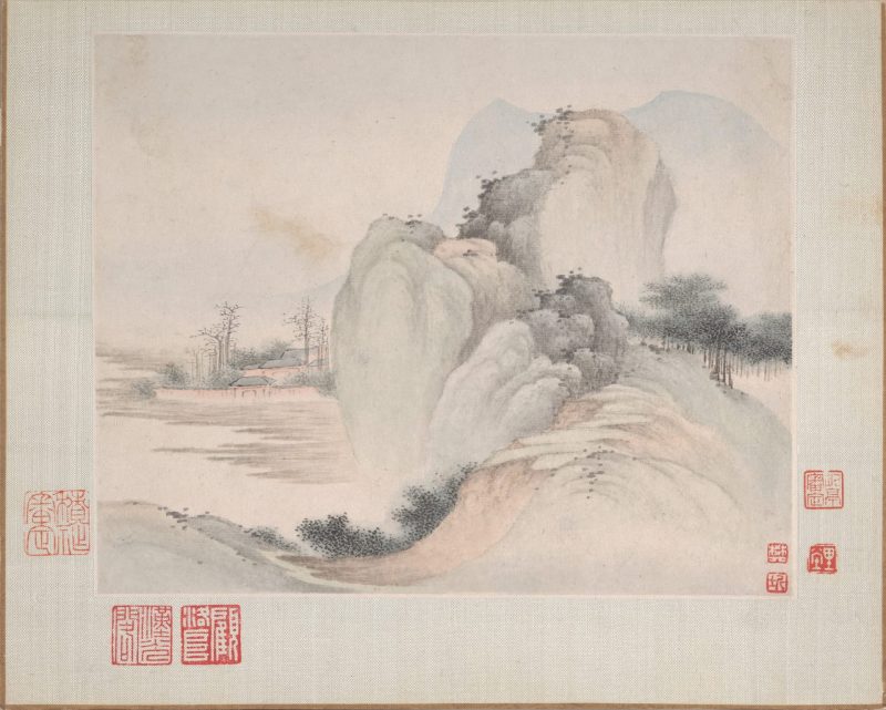 山水册页