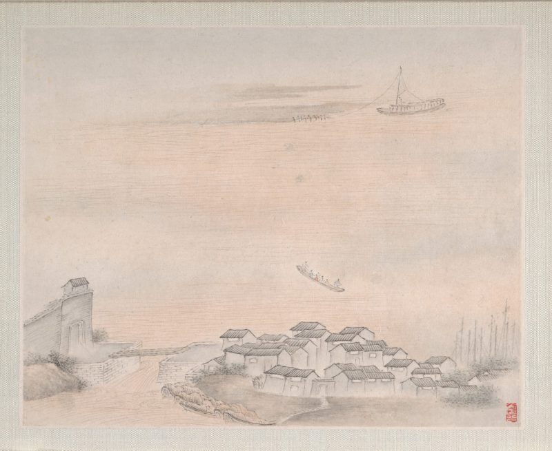 山水册页