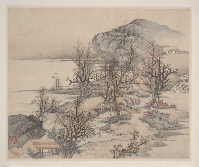 山水册页