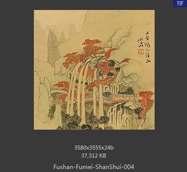傅山 傅眉-山水花卉冊