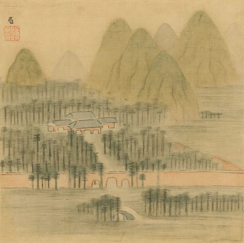 山水花卉冊